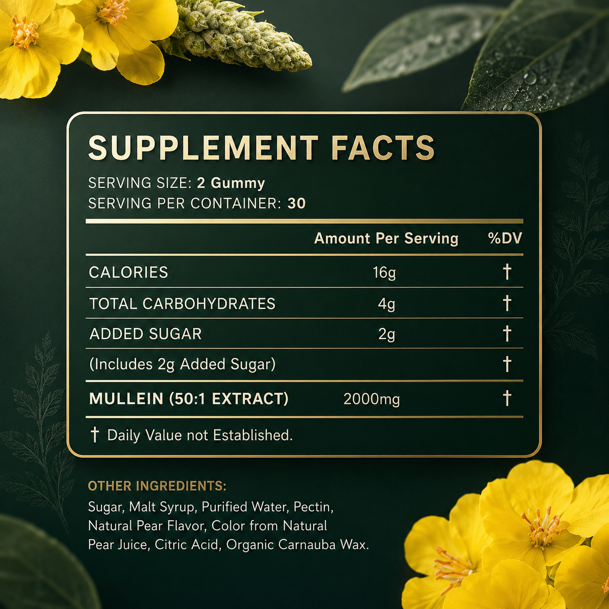 Mullein Gummies